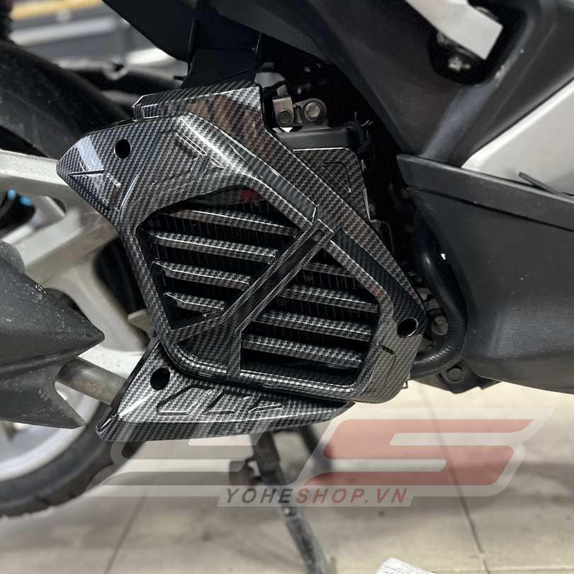 Che Két Nước Cho NVX 155 V1 V2 Vân Carbon