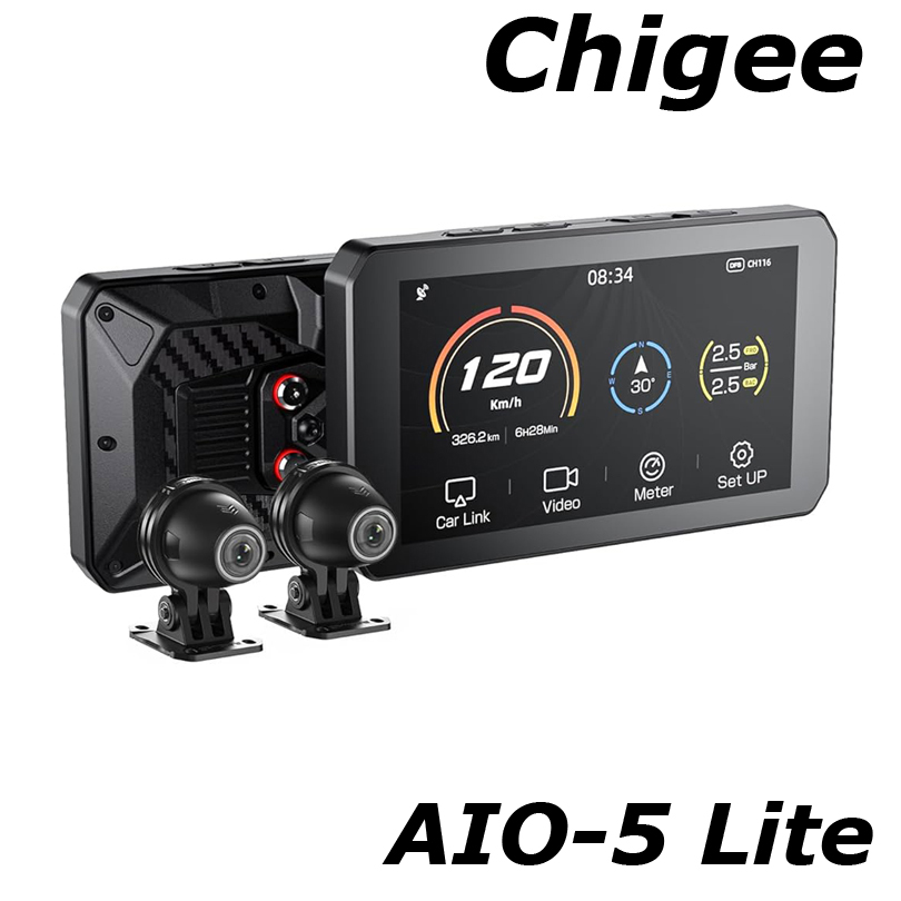 Màn Hình Dẫn Đường Chigee AIO-5 Lite - Cam Hành Trình - Cảnh Báo Điểm Mù