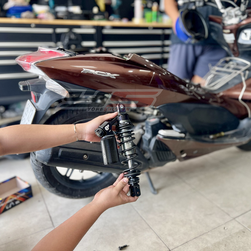 Phuộc Profender Bình Dầu 2 Chỉnh Cho PCX 125/150